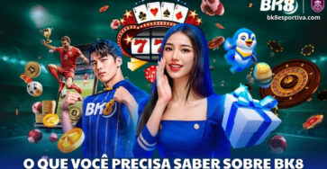 Para acessar e no BK8 entrar